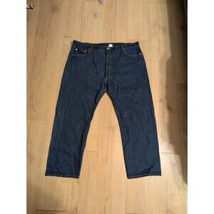 Y2K Levi's 501XX Blue Jeans 46x30 (Fits 42x27) STF 501-0000 2006 501 Dark Indigo